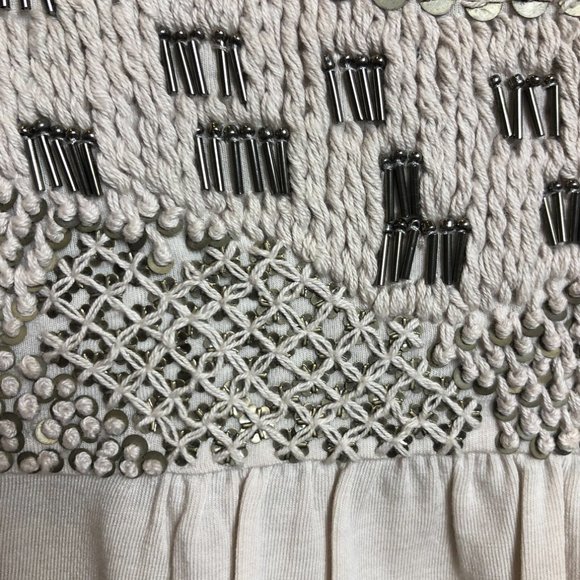 MaxMara Weekend Embellished Short Sleeve Shirt Sz XS - Picture 11 of 15